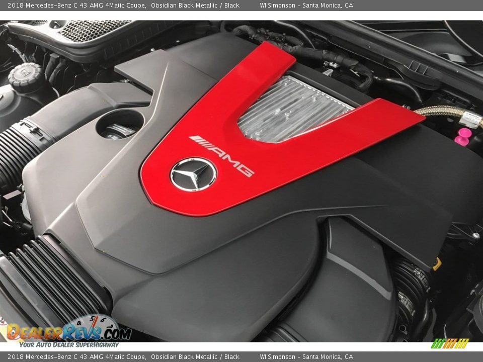 2018 Mercedes-Benz C 43 AMG 4Matic Coupe 3.0 Liter AMG biturbo DOHC 24-Valve VVT V6 Engine Photo #31