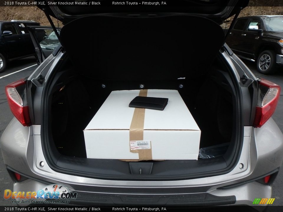 2018 Toyota C-HR XLE Silver Knockout Metallic / Black Photo #15