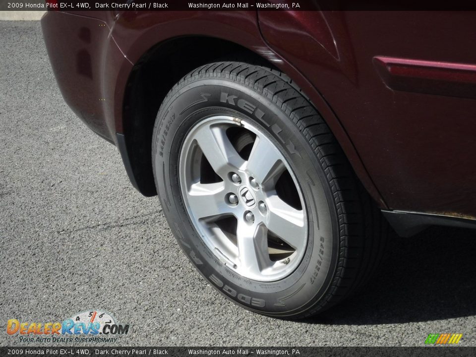 2009 Honda Pilot EX-L 4WD Dark Cherry Pearl / Black Photo #3