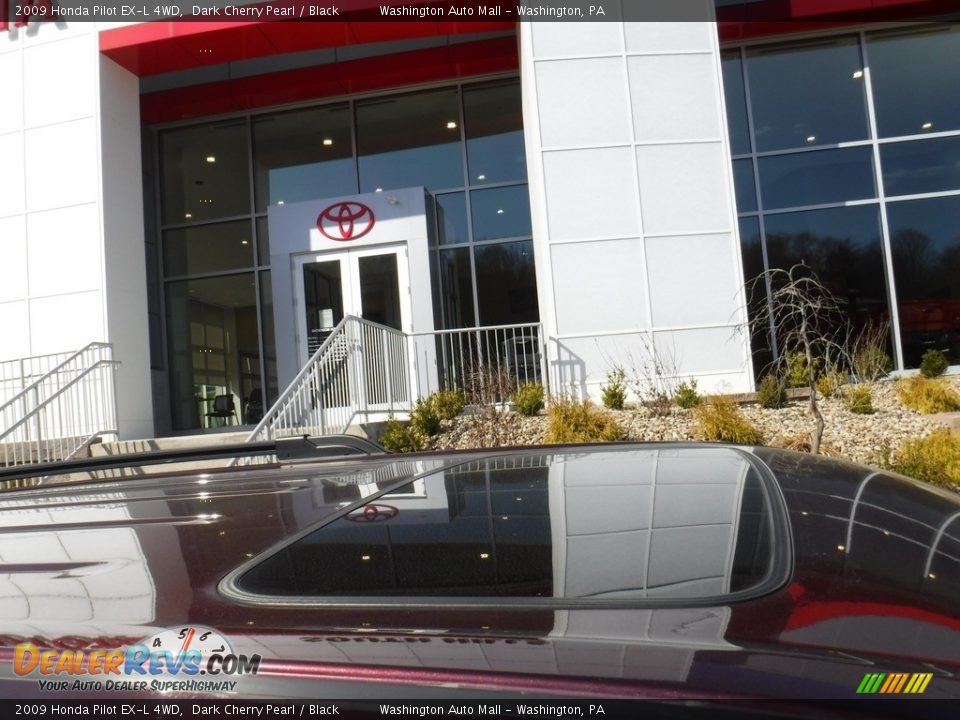2009 Honda Pilot EX-L 4WD Dark Cherry Pearl / Black Photo #4