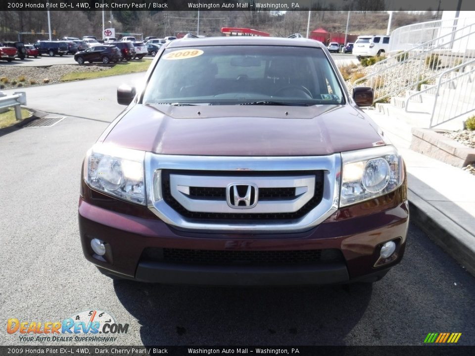 2009 Honda Pilot EX-L 4WD Dark Cherry Pearl / Black Photo #5