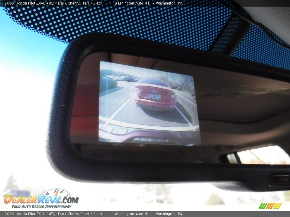 2009 Honda Pilot EX-L 4WD Dark Cherry Pearl / Black Photo #16