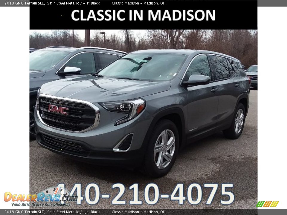 2018 GMC Terrain SLE Satin Steel Metallic / ­Jet Black Photo #1