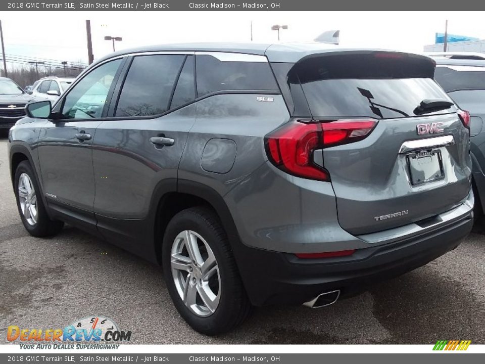2018 GMC Terrain SLE Satin Steel Metallic / ­Jet Black Photo #2