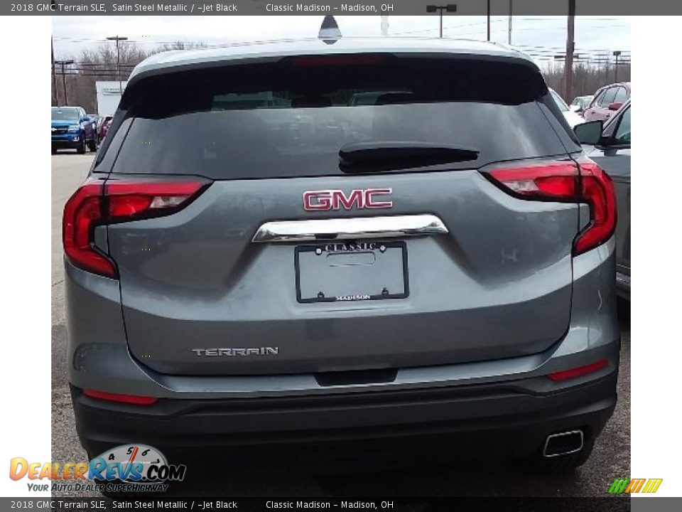 2018 GMC Terrain SLE Satin Steel Metallic / ­Jet Black Photo #3