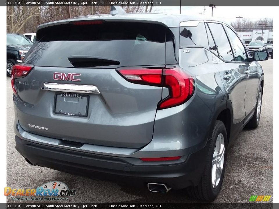 2018 GMC Terrain SLE Satin Steel Metallic / ­Jet Black Photo #4