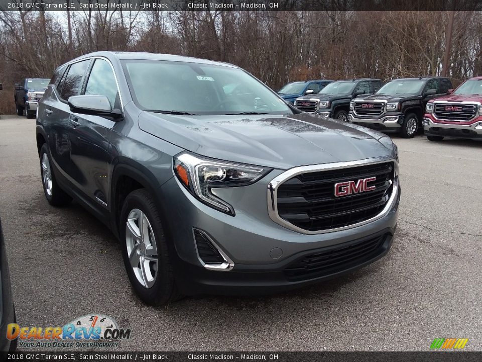 2018 GMC Terrain SLE Satin Steel Metallic / ­Jet Black Photo #5