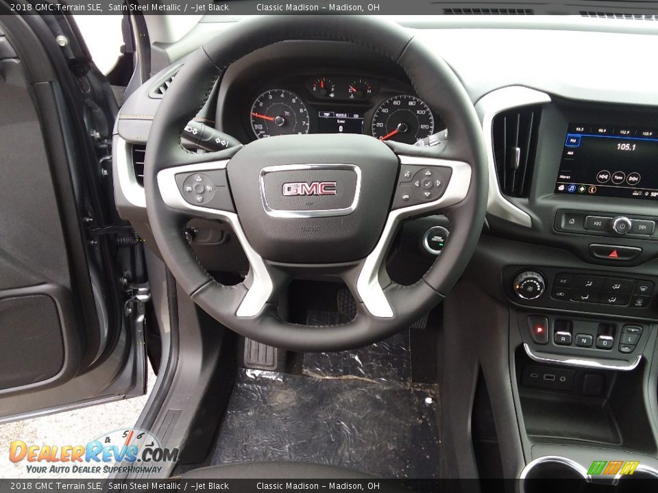 2018 GMC Terrain SLE Satin Steel Metallic / ­Jet Black Photo #11