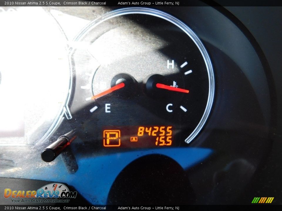 2010 Nissan Altima 2.5 S Coupe Crimson Black / Charcoal Photo #26