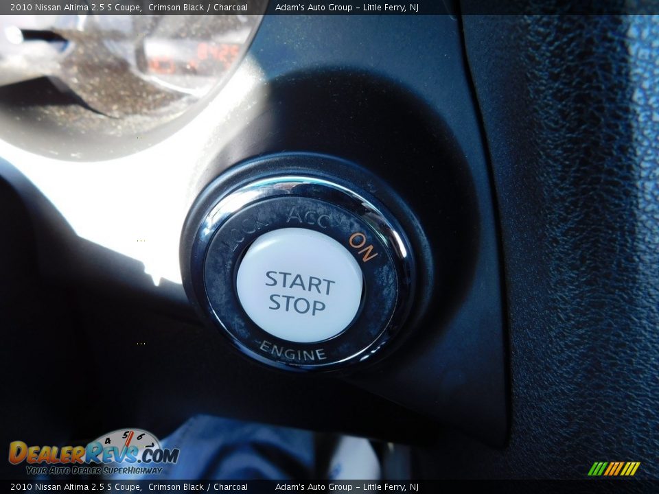 2010 Nissan Altima 2.5 S Coupe Crimson Black / Charcoal Photo #27