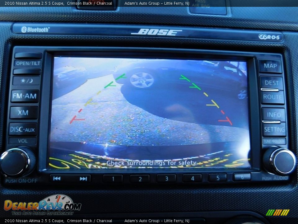 2010 Nissan Altima 2.5 S Coupe Crimson Black / Charcoal Photo #30