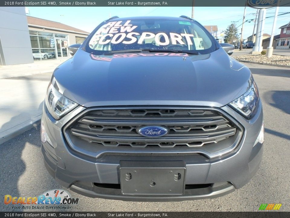 2018 Ford EcoSport SES 4WD Smoke / Ebony Black Photo #2