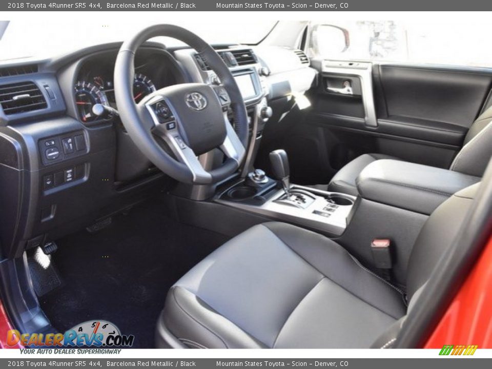 2018 Toyota 4Runner SR5 4x4 Barcelona Red Metallic / Black Photo #5