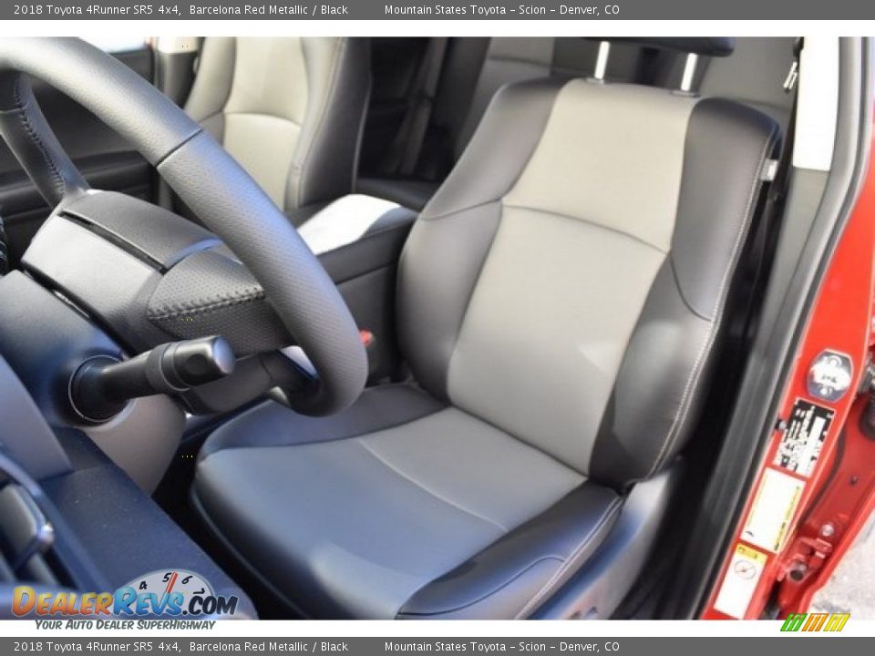 2018 Toyota 4Runner SR5 4x4 Barcelona Red Metallic / Black Photo #7