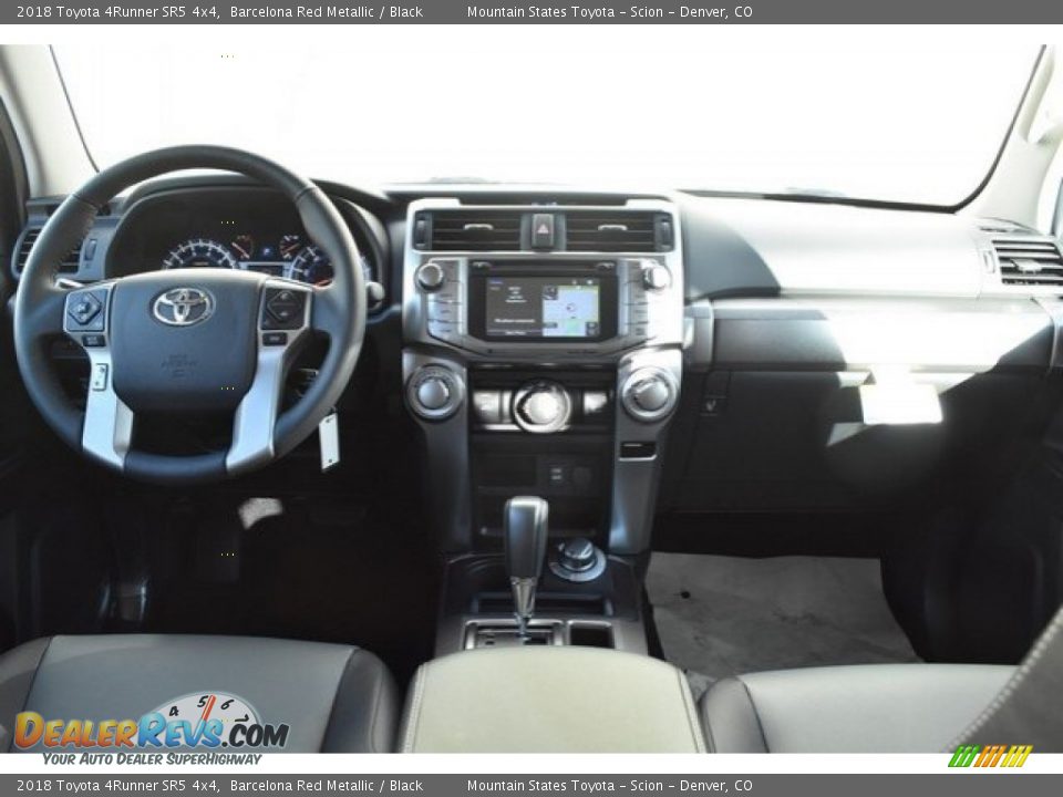 2018 Toyota 4Runner SR5 4x4 Barcelona Red Metallic / Black Photo #8