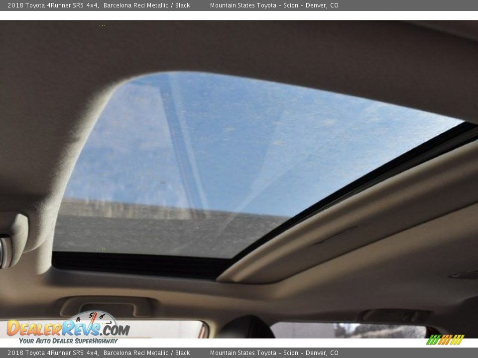 2018 Toyota 4Runner SR5 4x4 Barcelona Red Metallic / Black Photo #9