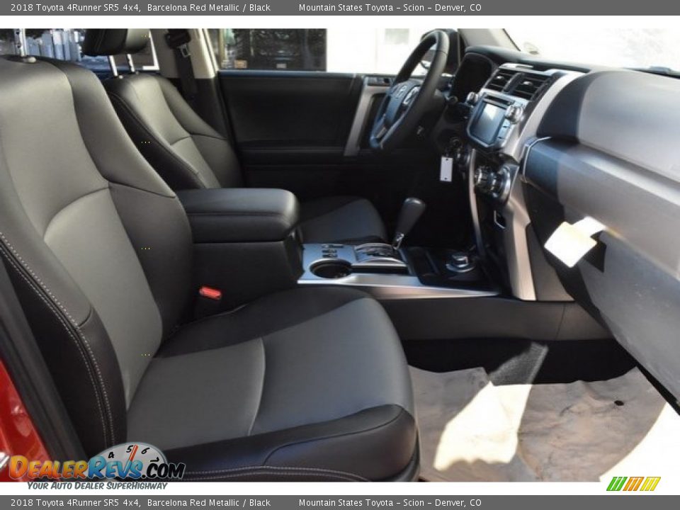 2018 Toyota 4Runner SR5 4x4 Barcelona Red Metallic / Black Photo #12