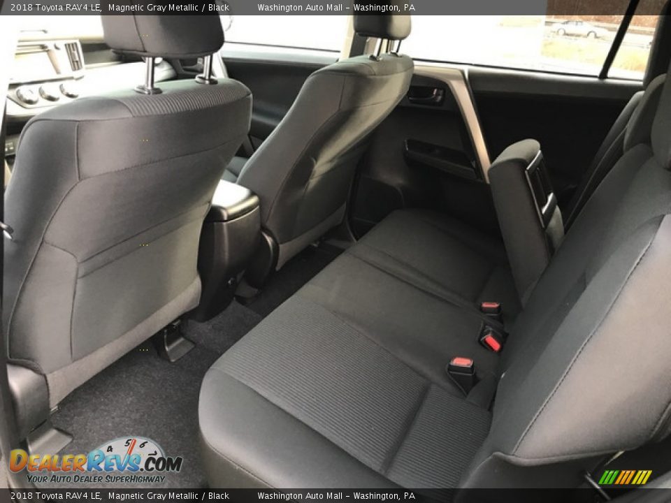 Rear Seat of 2018 Toyota RAV4 LE Photo #13