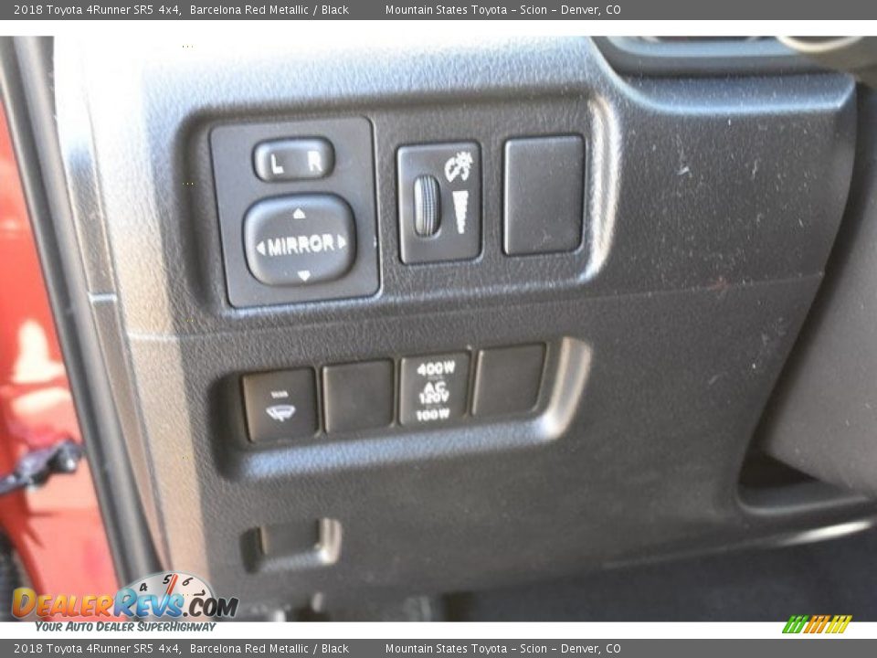 2018 Toyota 4Runner SR5 4x4 Barcelona Red Metallic / Black Photo #27