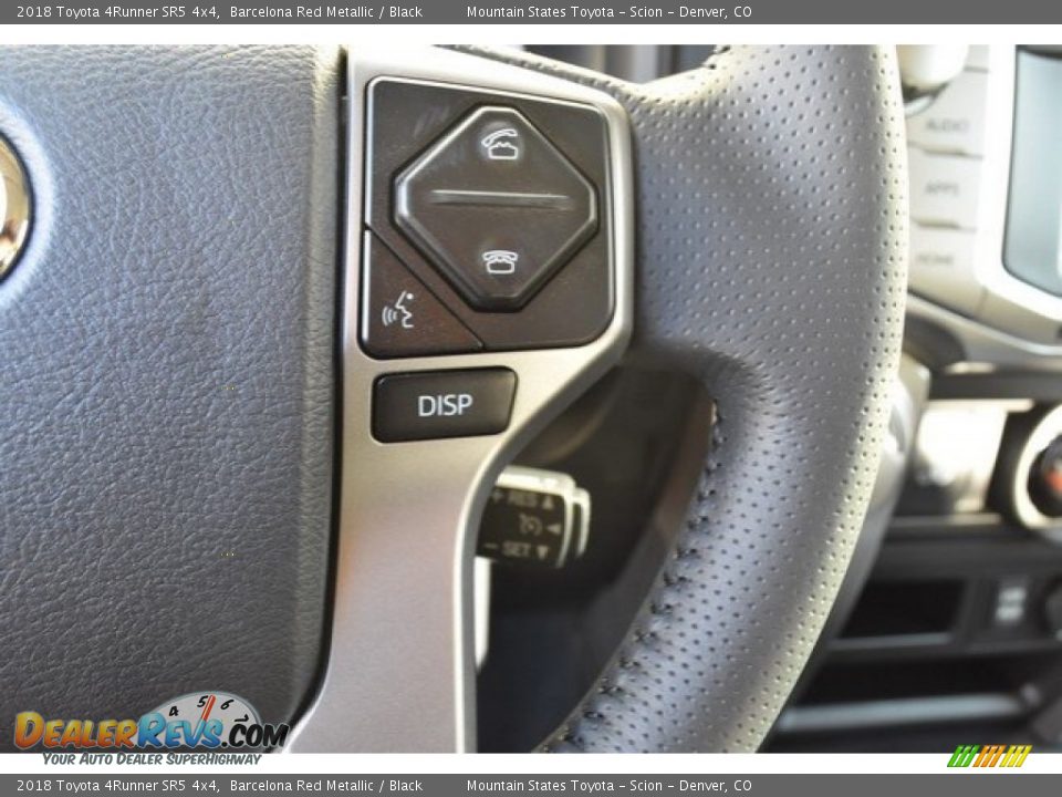 2018 Toyota 4Runner SR5 4x4 Barcelona Red Metallic / Black Photo #29