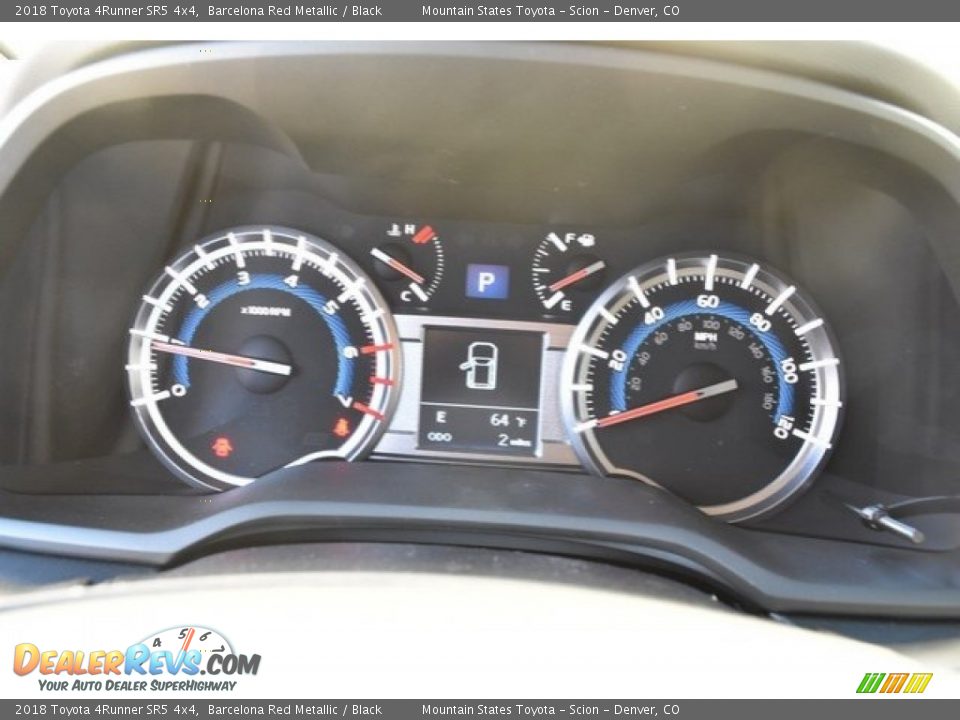 2018 Toyota 4Runner SR5 4x4 Barcelona Red Metallic / Black Photo #30