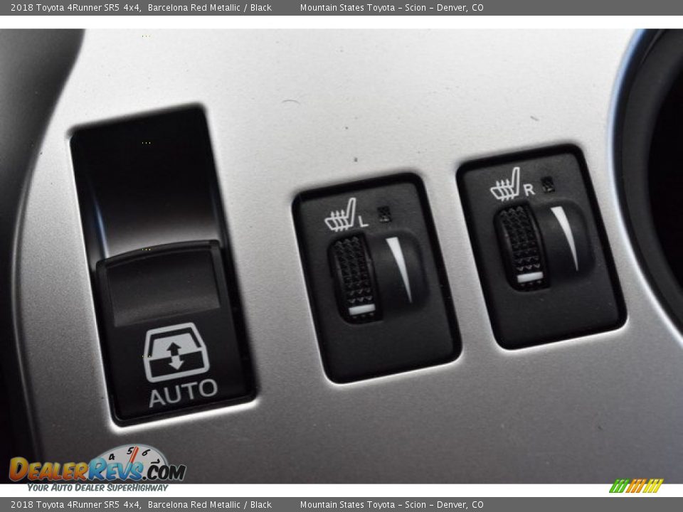 2018 Toyota 4Runner SR5 4x4 Barcelona Red Metallic / Black Photo #31