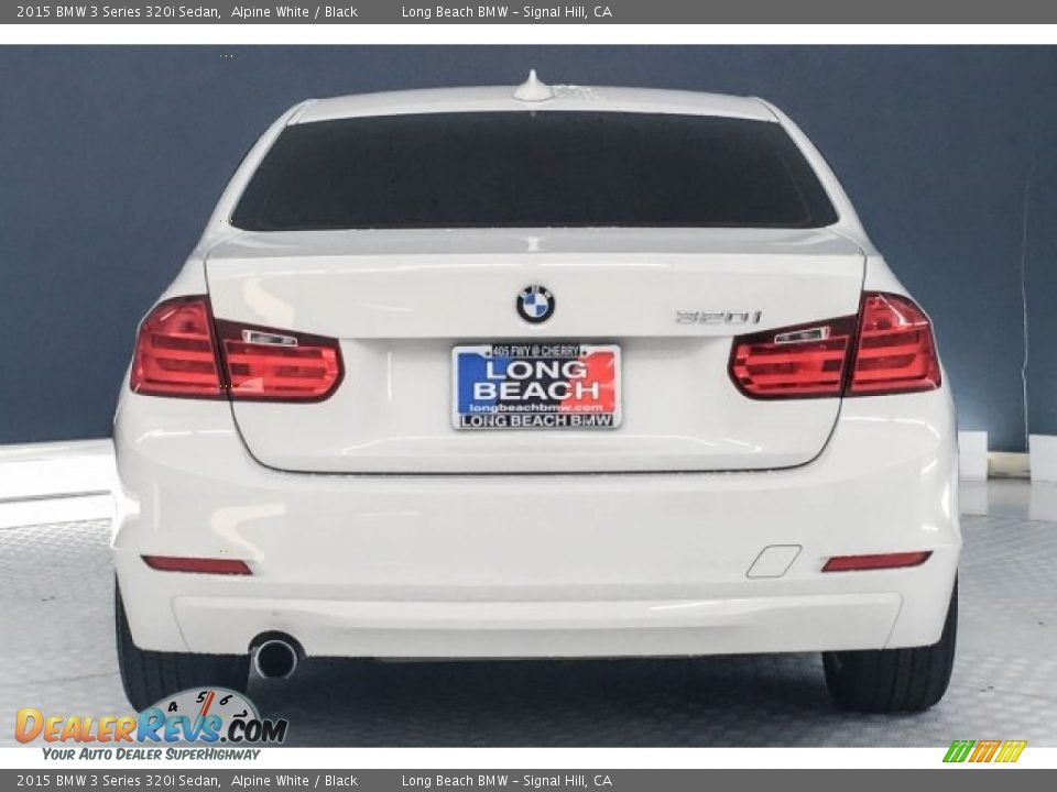 2015 BMW 3 Series 320i Sedan Alpine White / Black Photo #3