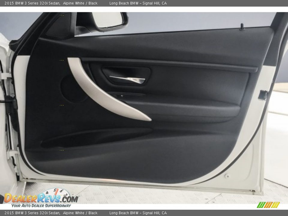 2015 BMW 3 Series 320i Sedan Alpine White / Black Photo #22