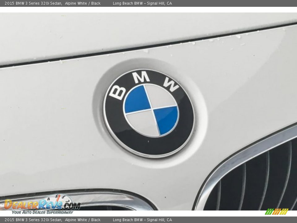 2015 BMW 3 Series 320i Sedan Alpine White / Black Photo #25