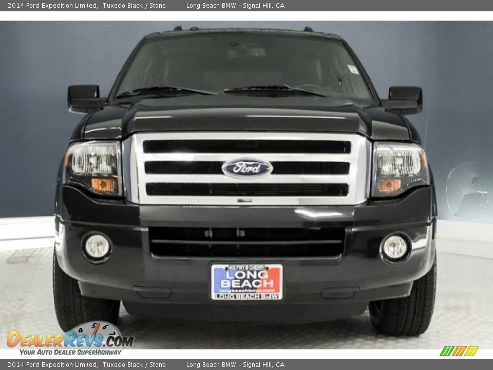 2014 Ford Expedition Limited Tuxedo Black / Stone Photo #3