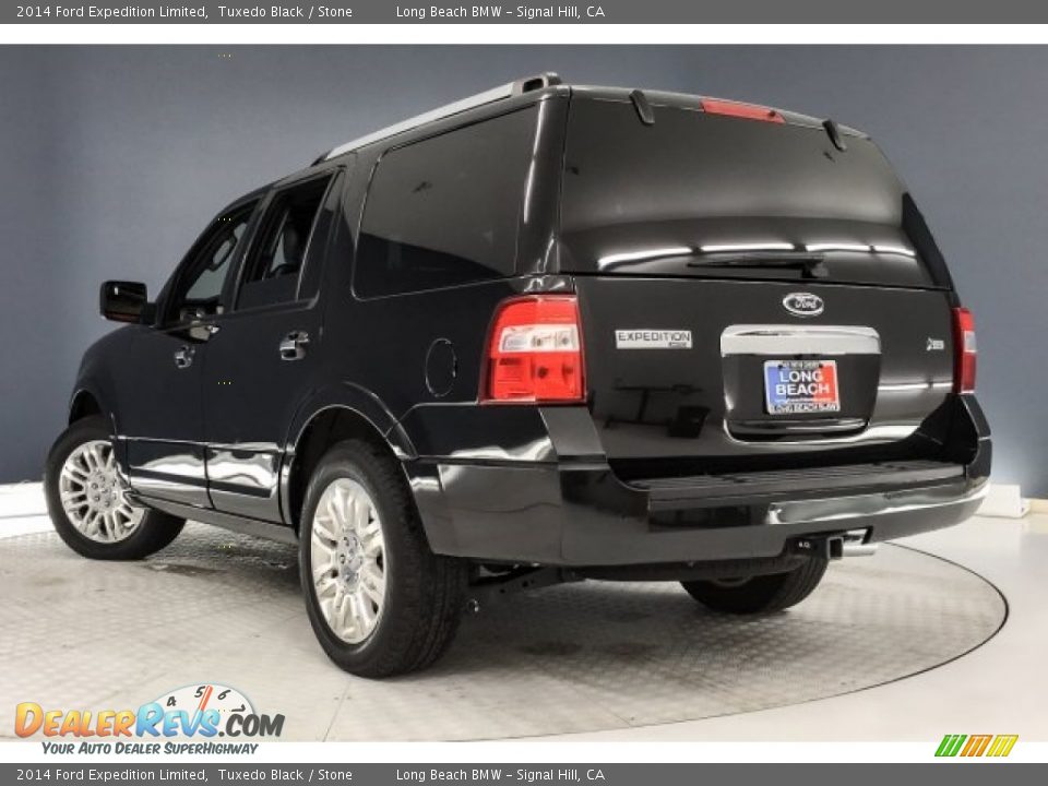 2014 Ford Expedition Limited Tuxedo Black / Stone Photo #10