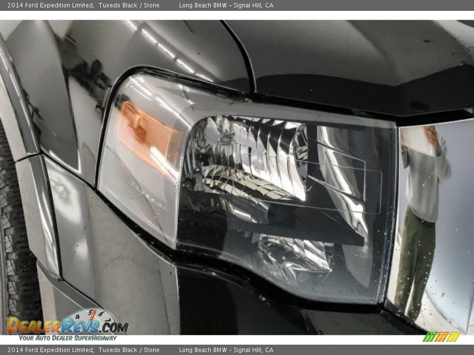 2014 Ford Expedition Limited Tuxedo Black / Stone Photo #27