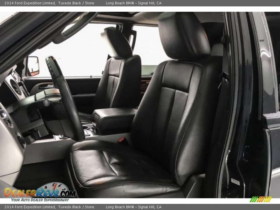 2014 Ford Expedition Limited Tuxedo Black / Stone Photo #31