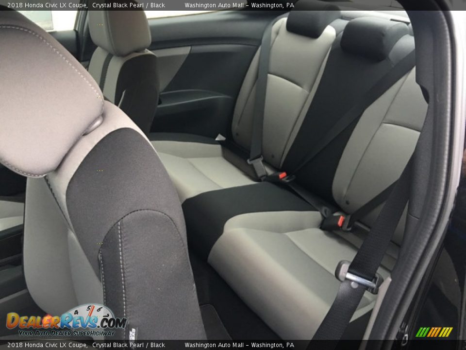 Rear Seat of 2018 Honda Civic LX Coupe Photo #16