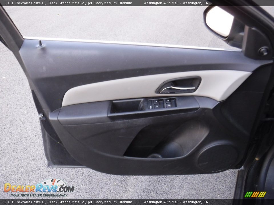 2011 Chevrolet Cruze LS Black Granite Metallic / Jet Black/Medium Titanium Photo #12