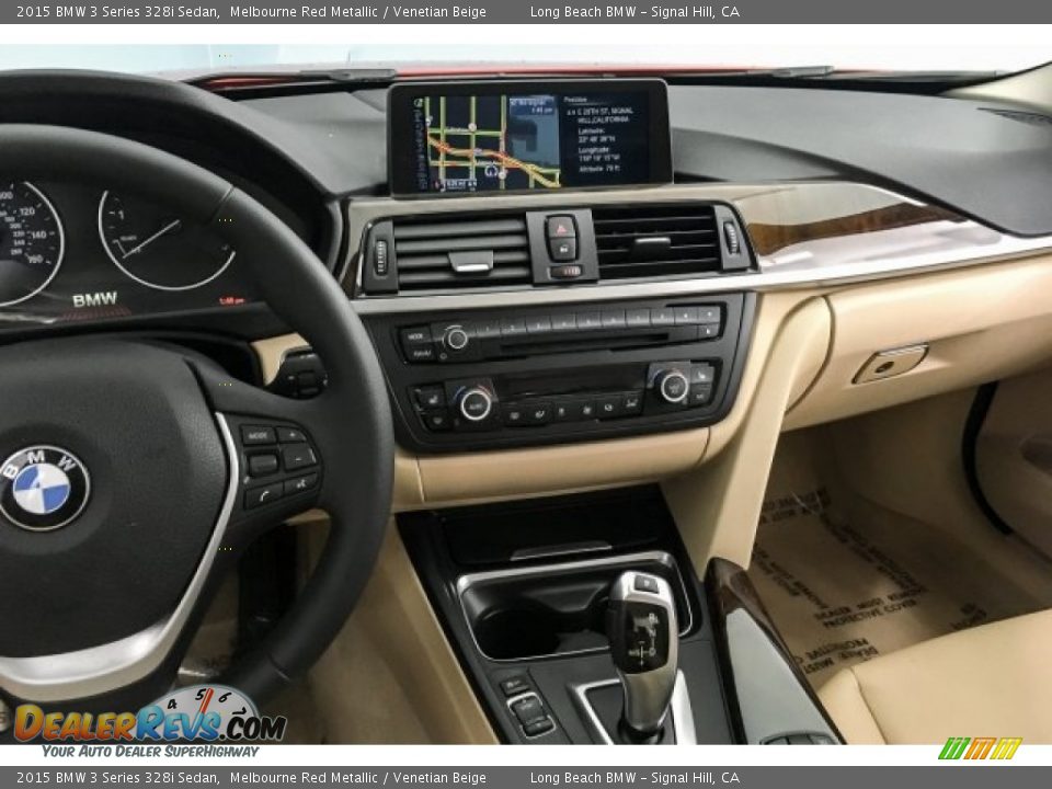 2015 BMW 3 Series 328i Sedan Melbourne Red Metallic / Venetian Beige Photo #5