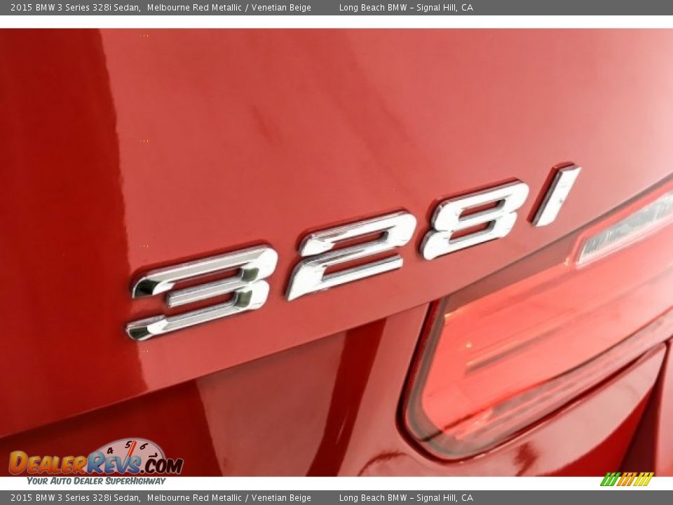 2015 BMW 3 Series 328i Sedan Melbourne Red Metallic / Venetian Beige Photo #7