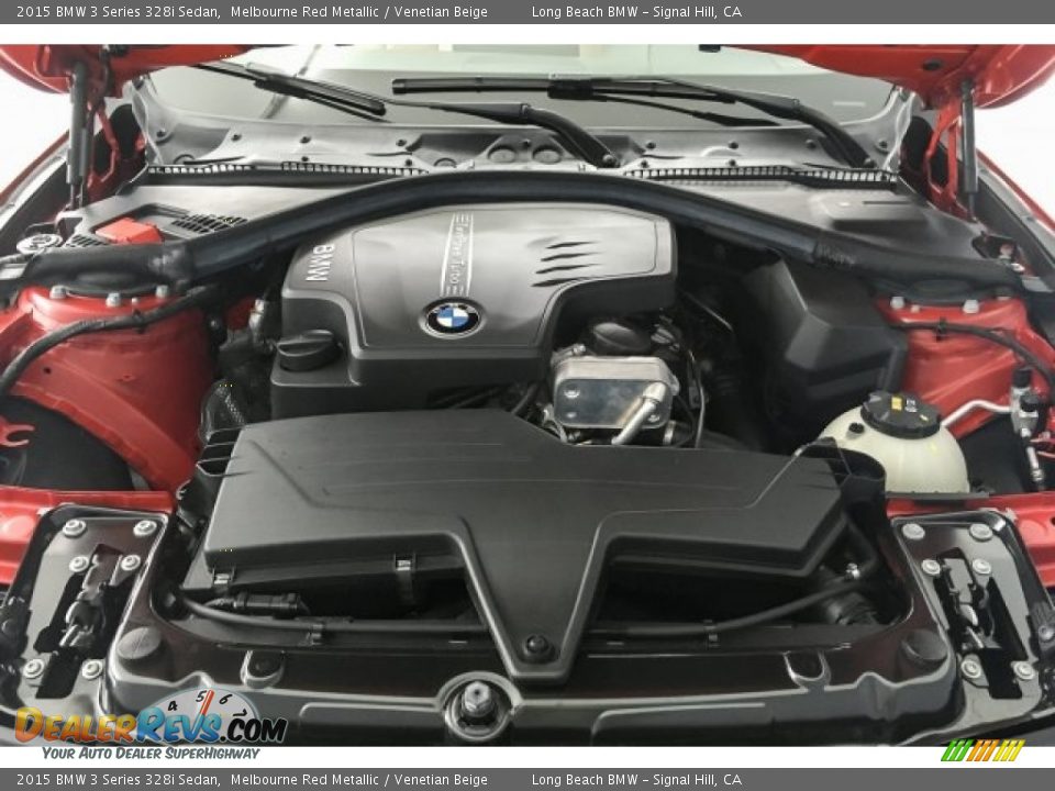 2015 BMW 3 Series 328i Sedan Melbourne Red Metallic / Venetian Beige Photo #9