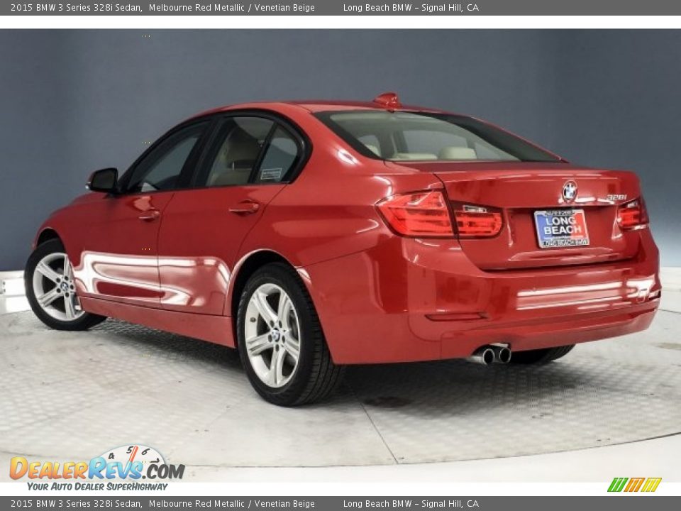 2015 BMW 3 Series 328i Sedan Melbourne Red Metallic / Venetian Beige Photo #10