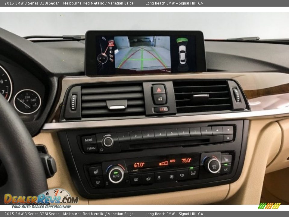 2015 BMW 3 Series 328i Sedan Melbourne Red Metallic / Venetian Beige Photo #15