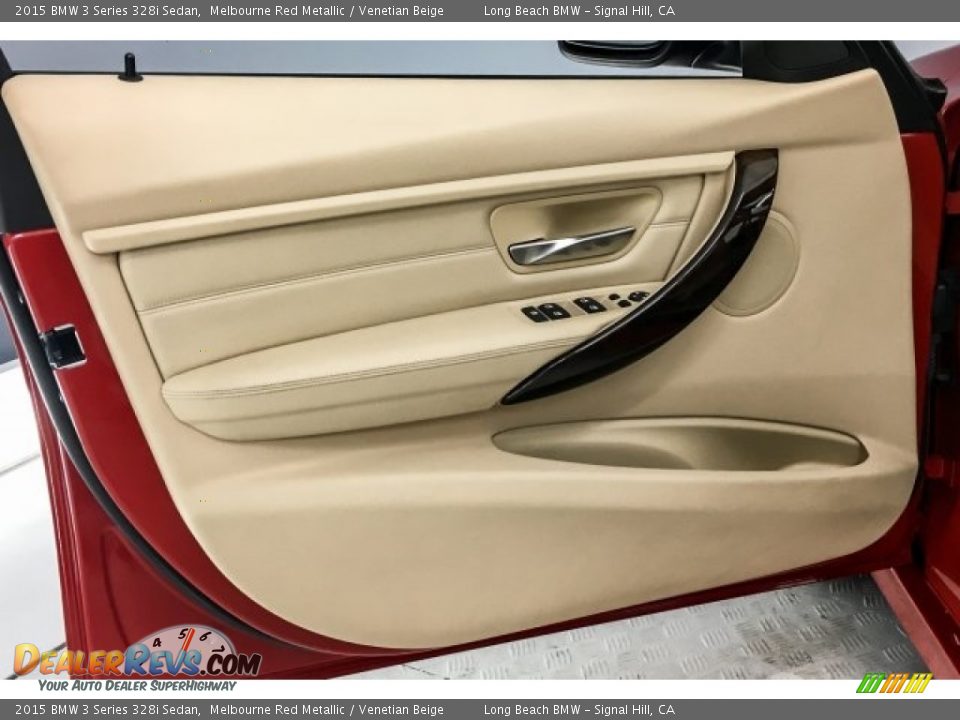 2015 BMW 3 Series 328i Sedan Melbourne Red Metallic / Venetian Beige Photo #23
