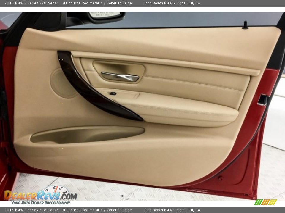 2015 BMW 3 Series 328i Sedan Melbourne Red Metallic / Venetian Beige Photo #27