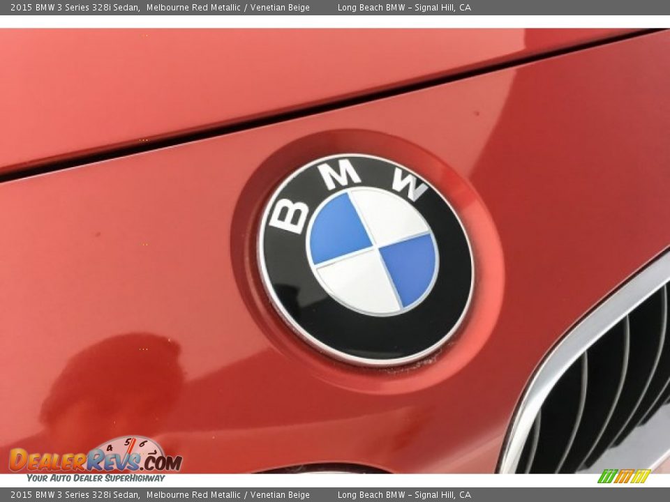 2015 BMW 3 Series 328i Sedan Melbourne Red Metallic / Venetian Beige Photo #30