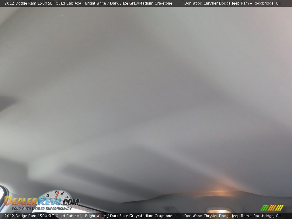 2012 Dodge Ram 1500 SLT Quad Cab 4x4 Bright White / Dark Slate Gray/Medium Graystone Photo #29