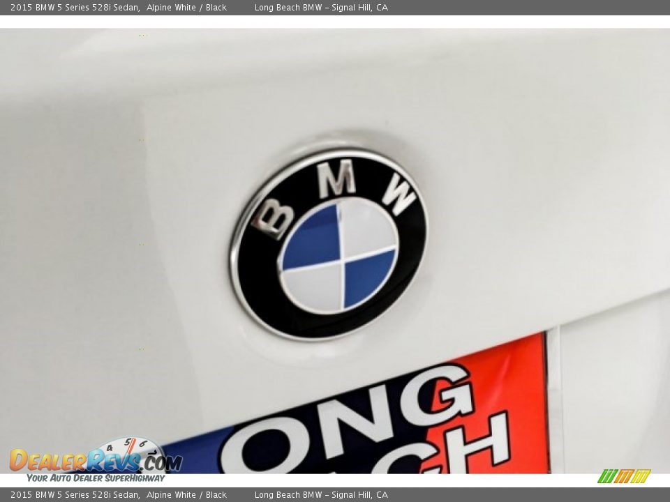 2015 BMW 5 Series 528i Sedan Alpine White / Black Photo #31