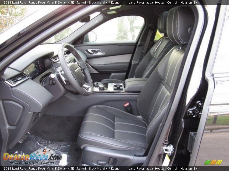 2018 Land Rover Range Rover Velar R Dynamic SE Santorini Black Metallic / Ebony Photo #3