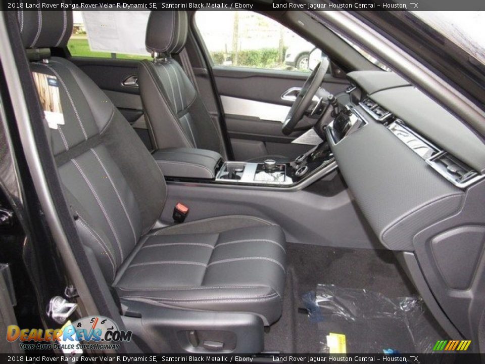 2018 Land Rover Range Rover Velar R Dynamic SE Santorini Black Metallic / Ebony Photo #5