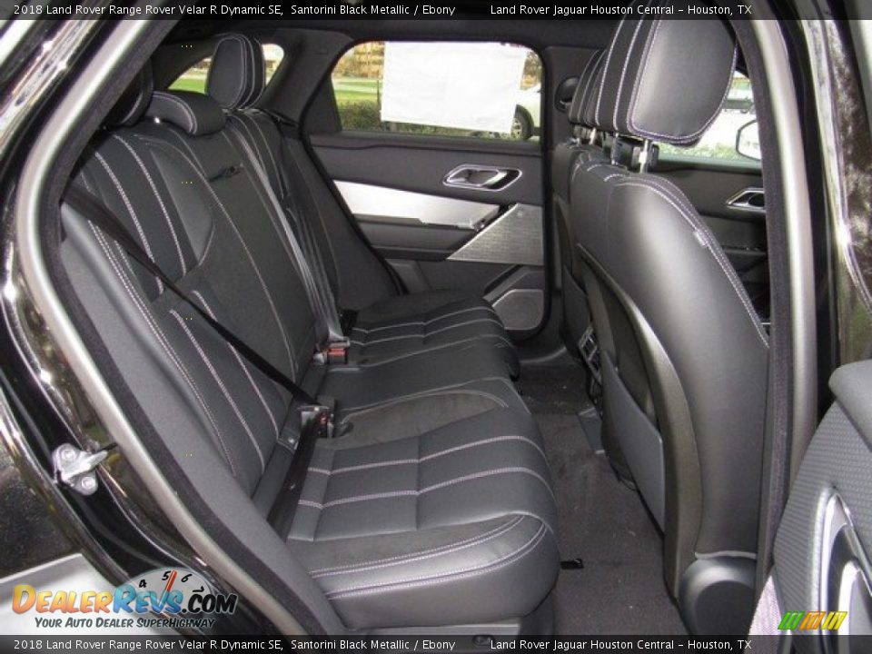 2018 Land Rover Range Rover Velar R Dynamic SE Santorini Black Metallic / Ebony Photo #19