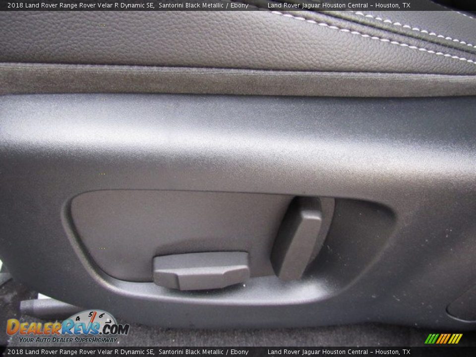 2018 Land Rover Range Rover Velar R Dynamic SE Santorini Black Metallic / Ebony Photo #25
