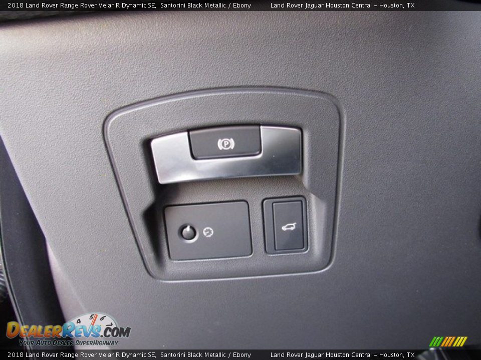 2018 Land Rover Range Rover Velar R Dynamic SE Santorini Black Metallic / Ebony Photo #26